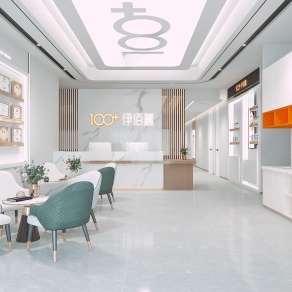 现代医院3D模型下载